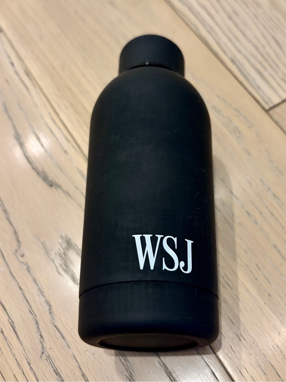WSJ Water Bottle in Black and White